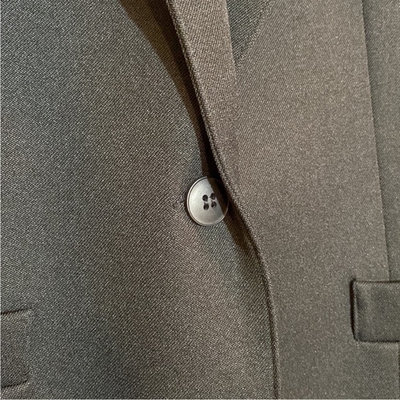 3/$15 Comfort Fit Black Single Button Blazer - Picture 3 of 6
